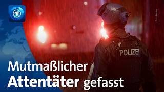 Thumbnail for Solingen: Polizei nimmt mutmaßlichen Attentäter fest | tagesthemen 23:30 Uhr, 24.08.2024