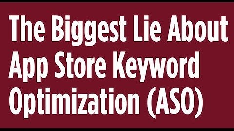 Apple store aso how to make keywords on top năm 2024