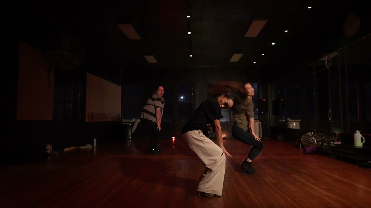 Epicenter intermediate heels dance class group 11/18/25 taught by ahlais tiamzon