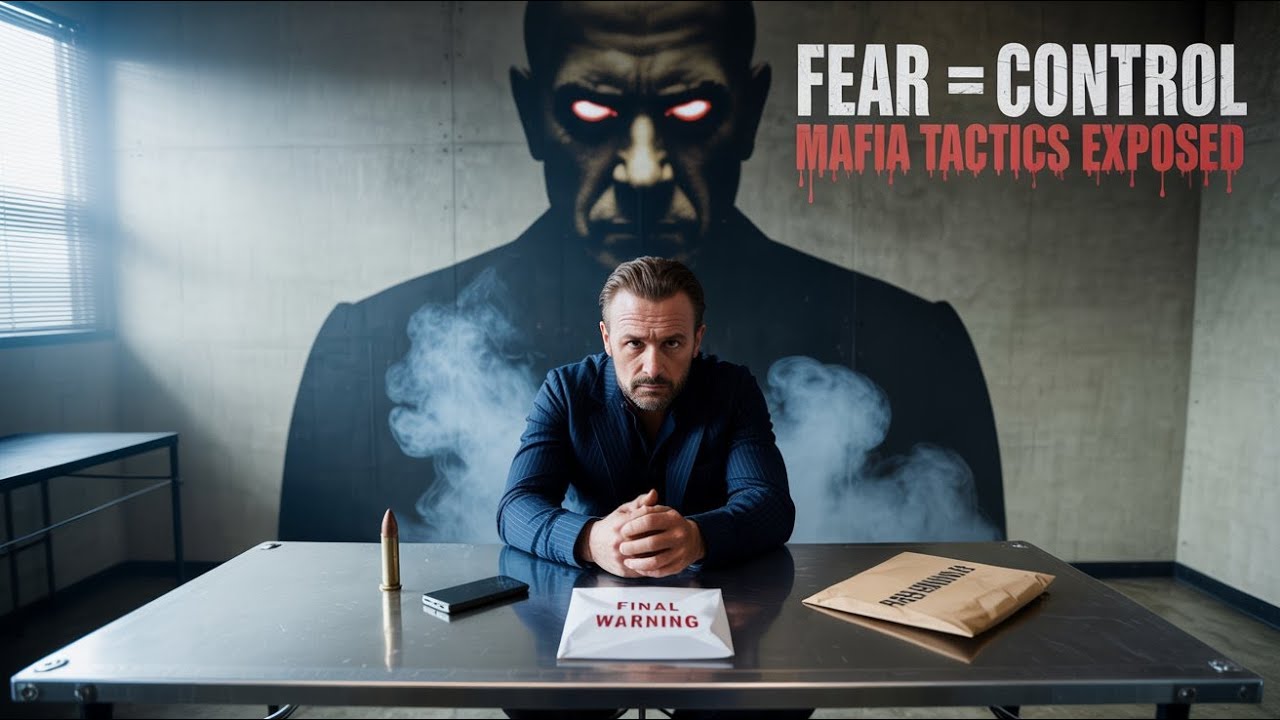 How the Mafia Uses Fear to Control 🧠🔫 | Dark Psychology & Power of Organized Crime