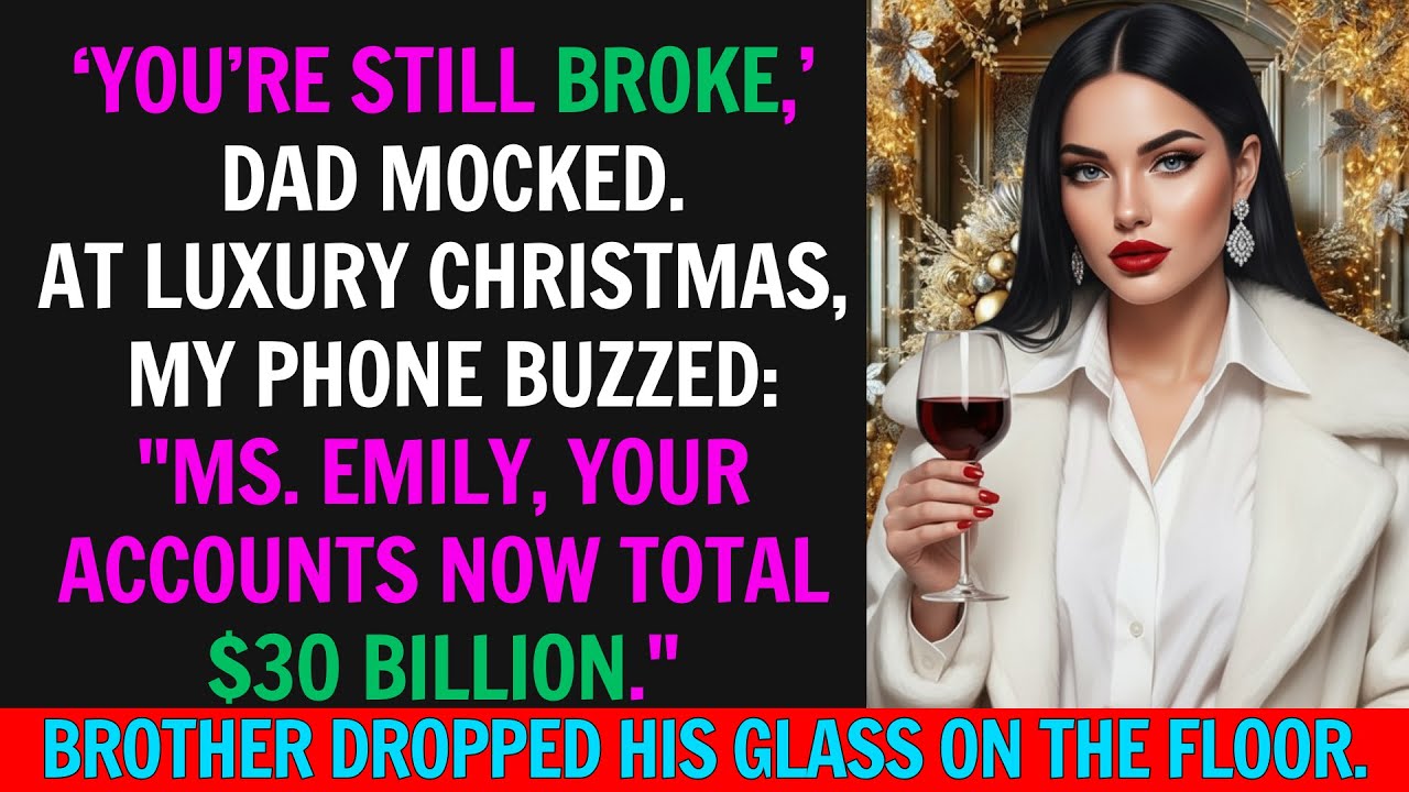 At Luxury Christmas, My Dad Called Me Poor — Then My Banker Called Me ‘Our Billionaire Client’