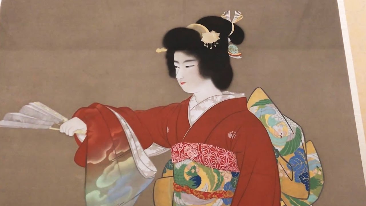 IM動画ニュース「東西美人画の名作 《序の舞》への系譜」 - YouTube