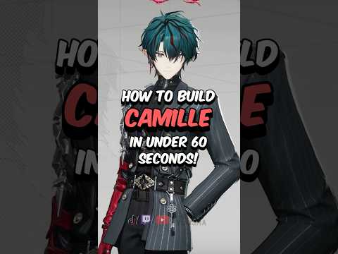 BEST CAMILLE BUILD - How to Build Camille in 60 Seconds #arknightsendfield #endfield