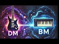 Dm to Bm Backing Track