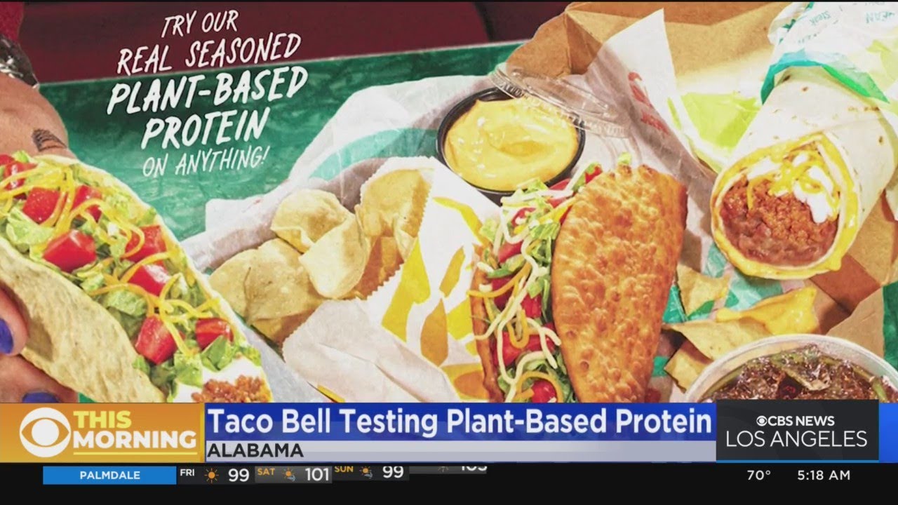 Taco Bell testing plant-based protein in Alabama