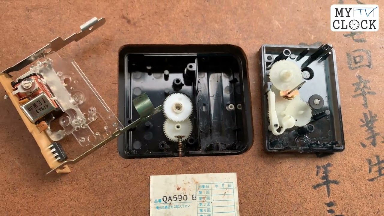 SEIKOSHA transistor Movement Disassembly Japan Vintage Wall clock