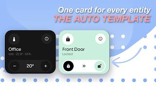 The Home Assistant Card That Builds Itself (auto-entities + button-card)