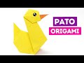Cómo Hacer Un Pato De Origami Fácil Y Paso A Paso