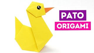 🦆 Cómo hacer un pato de origami ¡Fácil y paso a paso! screenshot 3