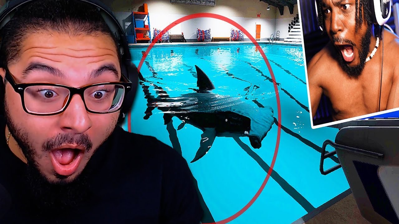 CoryxKenshin - МОЙ САМЫЙ ГЛУБОКИЙ СТРАХ. В БАССЕЙНЕ АКУЛА [Акулы и пескари] | РЕАКЦИЯ