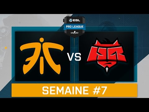 CS:GO - fnatic vs HellRaisers - Cobblestone - ESL Pro League - Saison 5