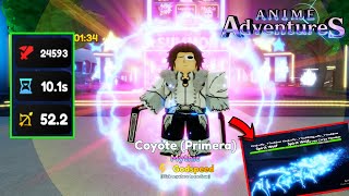 LOS LOBOS!) EVO Coyote Starrk Is The Strongest DPS! On Anime Adventures -  BiliBili