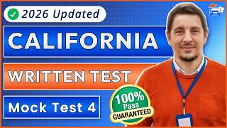 FREE California Driver License Knowledge Test Prep | CA Permit Test 4 | Official Questions for 2026