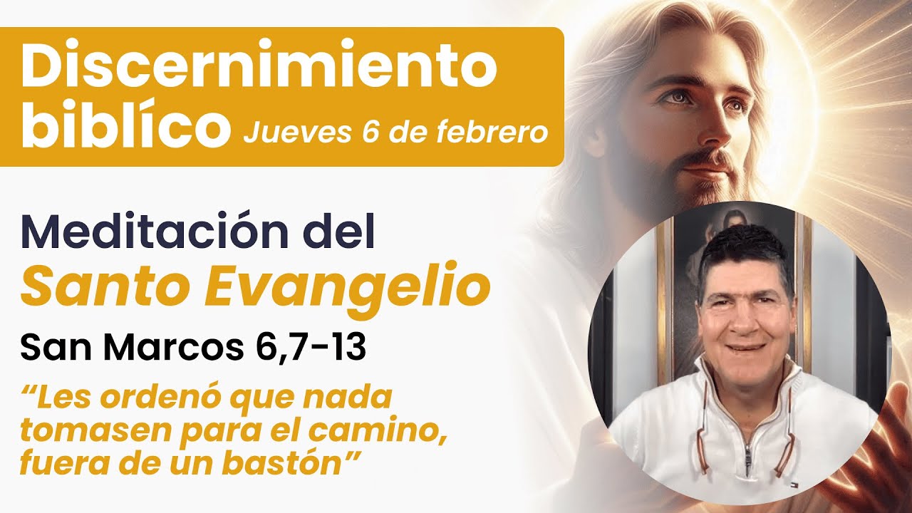 Meditación corta del Evangelio - Jueves 6 de febrero de 2025 - YouTube