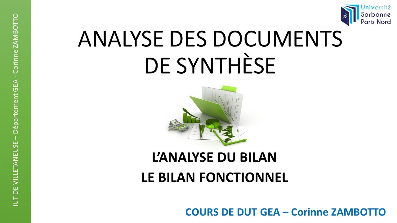9.2. BILAN FONCTIONNEL - COURS D'ANALYSE FINANCIÈRE - DUT GEA