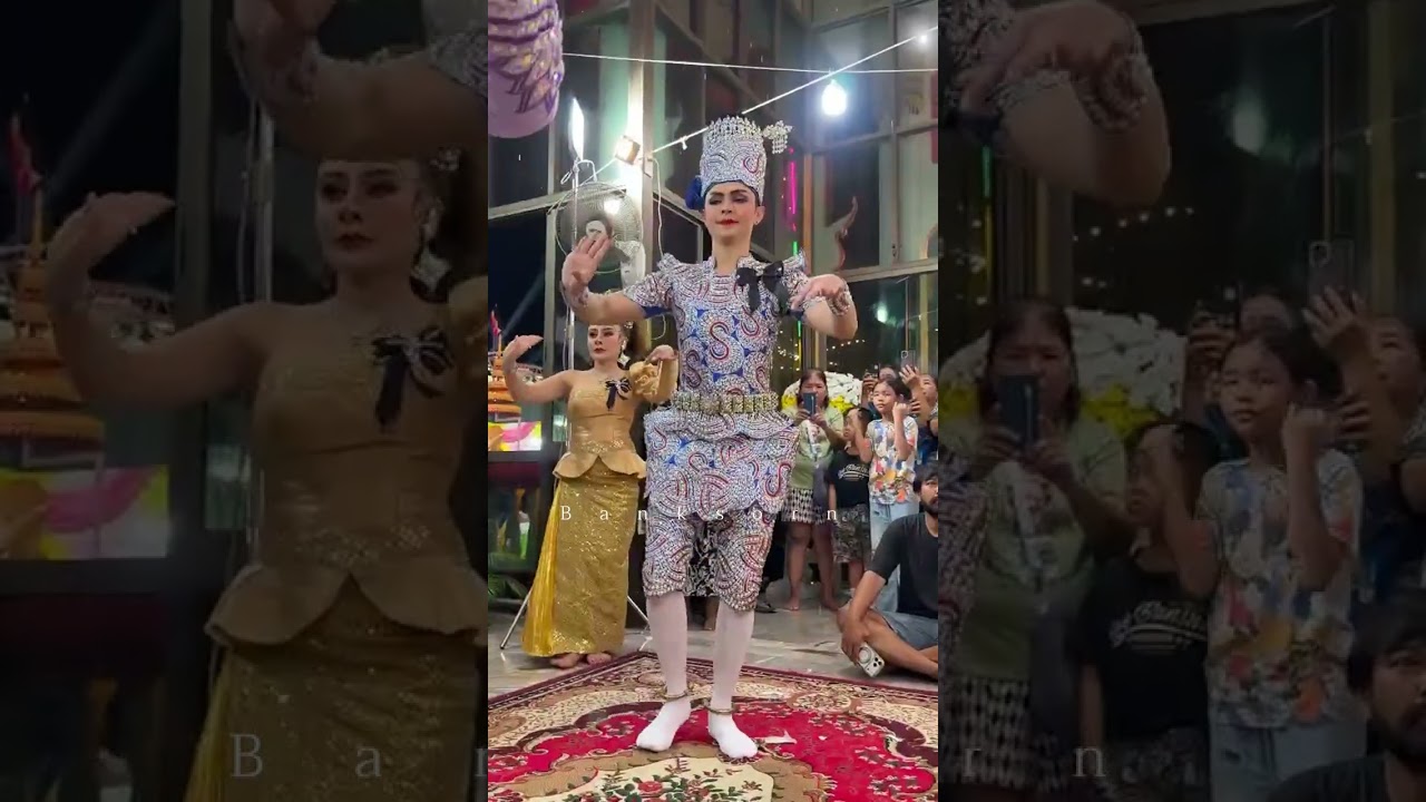 พระเอกศรราม : รำถวายมือ 📍วัดอินทราราม (บางยาง) ม.5 ต.บางยาง อ.บ้านสร้าง จ.ปราจีนบุรี 2.3.69