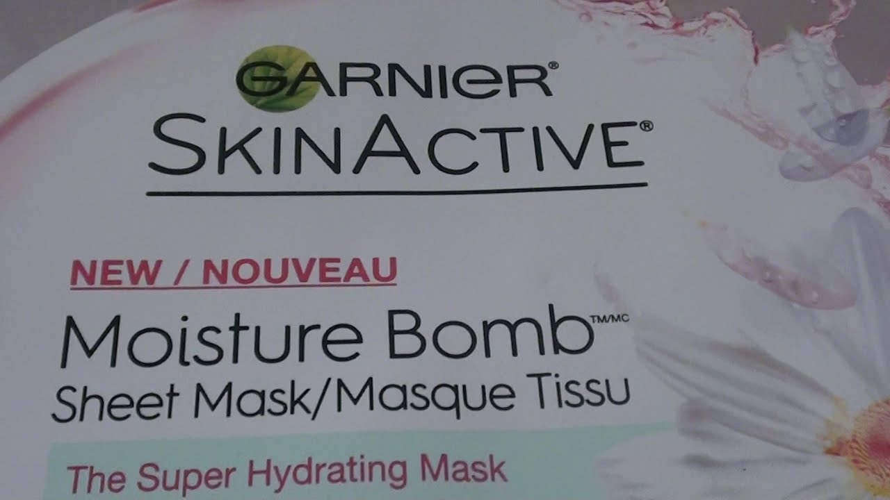 Garnier SkinActive Moisture Bomb The Super Hydrating Mask Soothing