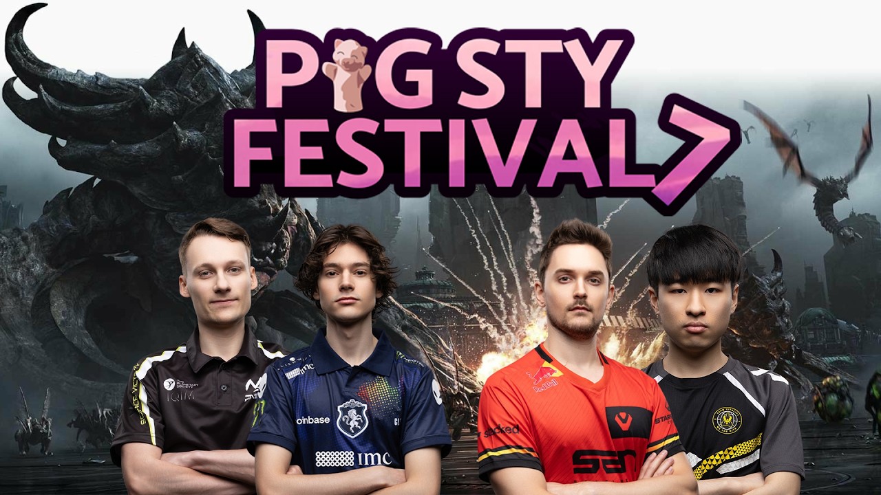 【星海爭霸2】PiG Sty Festival 7 決賽日 ! Maru vs  ShoWTimE / Clem vs Serral / TBD vs TBD  !烏魚子