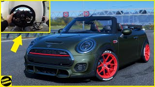 Forza Horizon 4 - Steering Wheel And Shifter Gameplay - Mini John Cooper Works Convertible screenshot 5