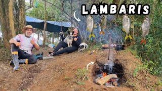 Intença lida raiz na encosta do rio lambaris culinaria mateira dose dupla pai e filha!