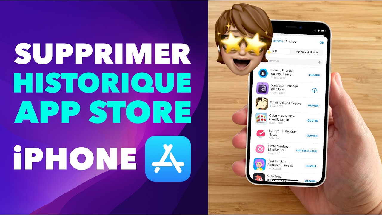 iPhone : comment effacer l'historique de l'App Store ? (apps)
