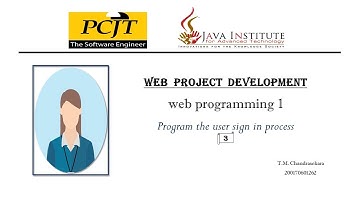 Program the user sign in process (3)