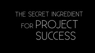 The Secret Ingredient for Project Success