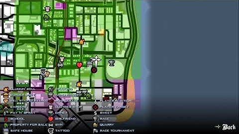 all location MICRO SMG in gta san andreas