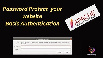 How to password protect your apache2 directory | Password protect your website