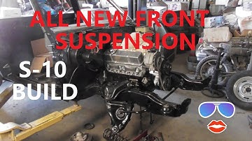 new control arms everything was shot Epic s-10 build 406 sbc 4l80E build "project blackie 16