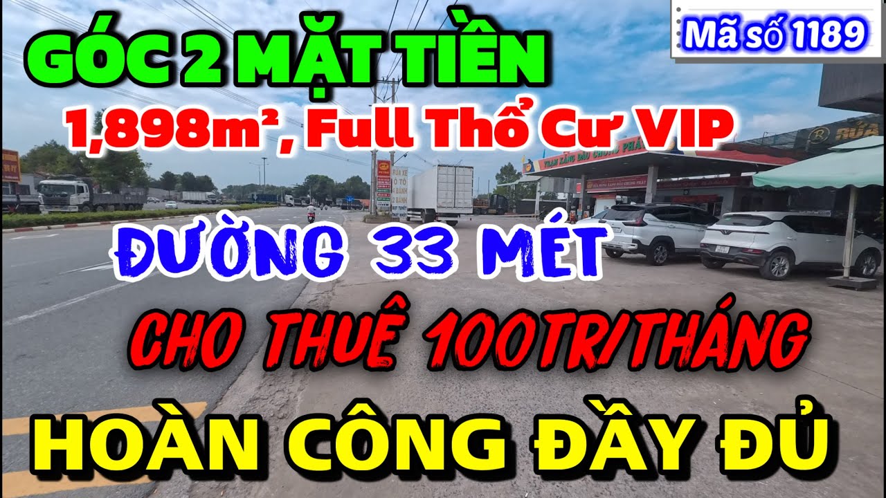 Chủ Ngộp Cần Bán Gấp Góc Mặt Tiền TRỤC ĐƯỜNG HUYẾT MẠCH, THỔ CƯ KHỦNG, Thu Nhập Cao Ở Bình Dương