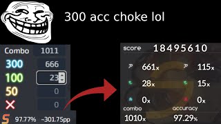 how to choke ur first 300pp