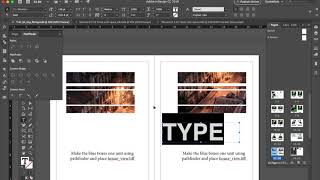 Indesign: Placing an image into complicated shapes