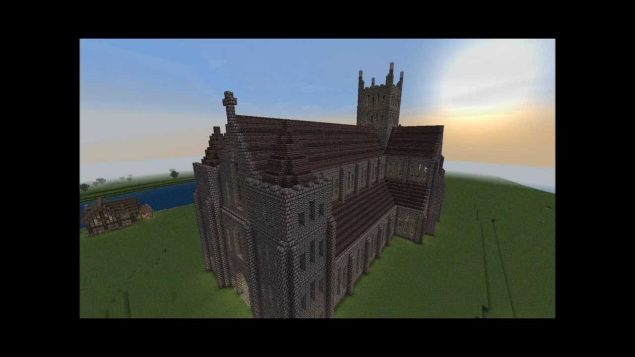 Minecraft - Medieval Cathedral - YouTube