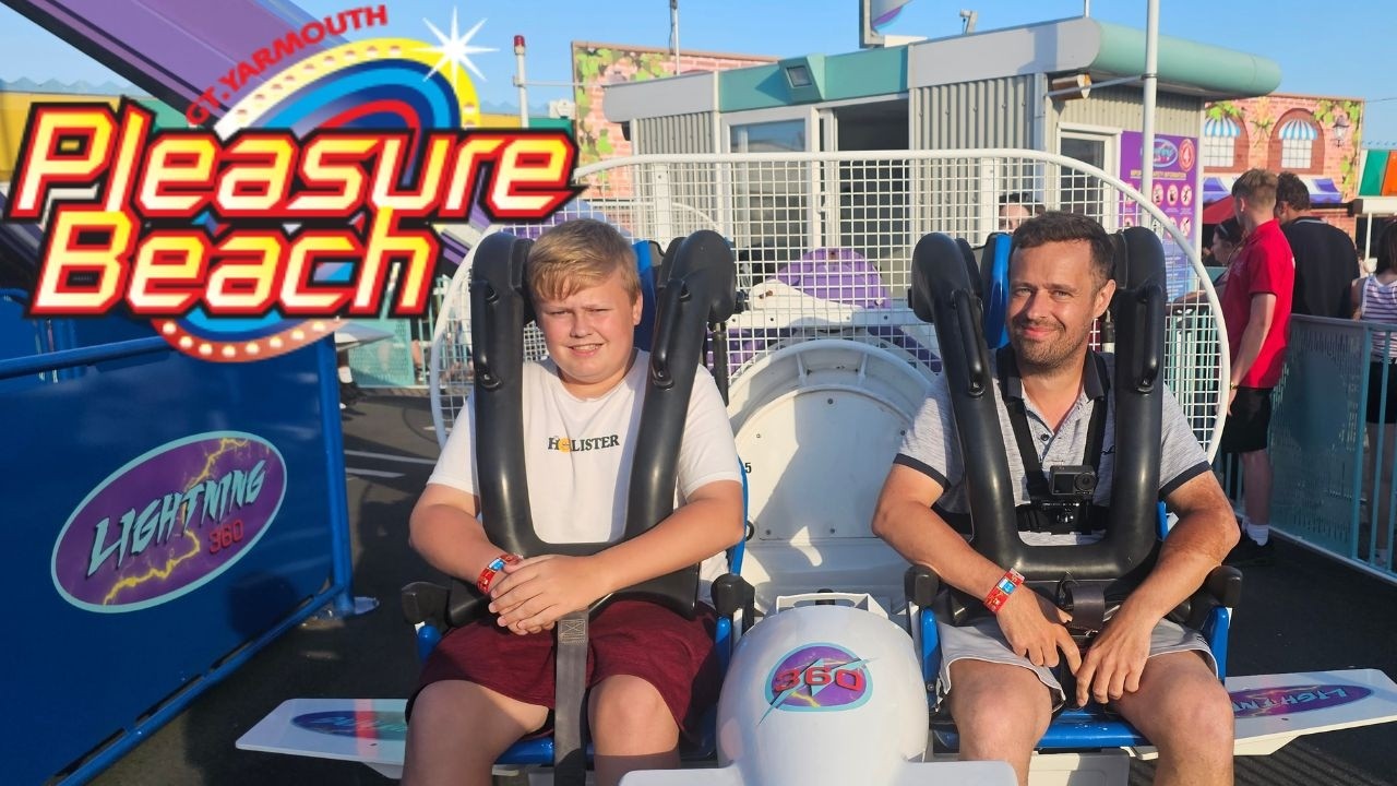 Pleasure Beach Грейт-Ярмут | ПОТРЯСАЮЩЕЕ количество поездок!