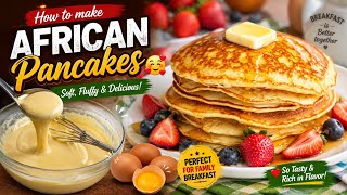 🔥How to Make Soft & Fluffy African Pancakes 🥰🥞 | Easy & Delicious Breakfast Recipe #HomemadePancakes screenshot 3
