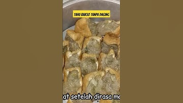 Thumbnail of TAHU BAKSO TANPA DAGING #tahubakso #tahubaksotanpadaging #idejualan