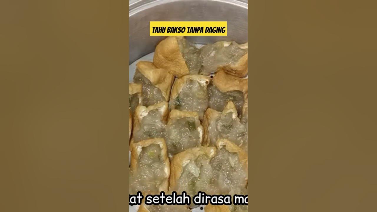 TAHU BAKSO TANPA DAGING #tahubakso #tahubaksotanpadaging #idejualan TAHU BAKSO TANPA DAGING #tahubakso #tahubaksotanpadaging #idejualan