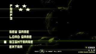 Five Nights at Freddy’s 3 (console) - Nightmare Mode (Night 6)