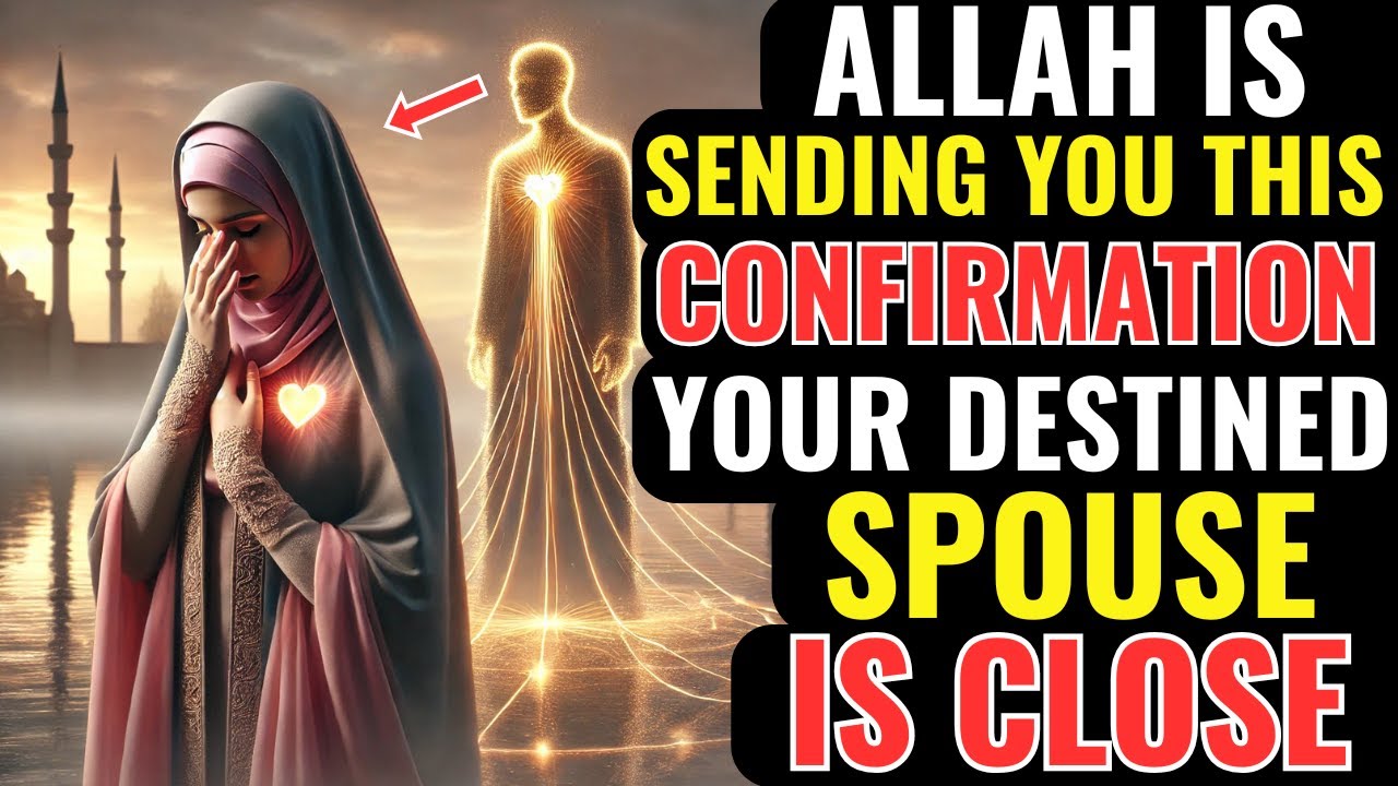 Allah Is Sending You This Confirmation – Your Destined Spouse Is Close | ISLAM