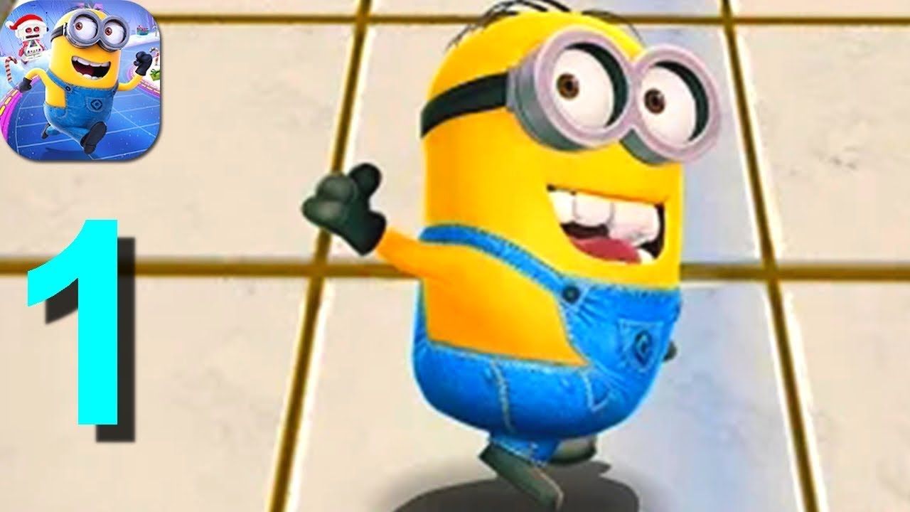 Minion Rush: Despicable Me Official Game Walkthrough Part 1 / Android iOS Gaming HD