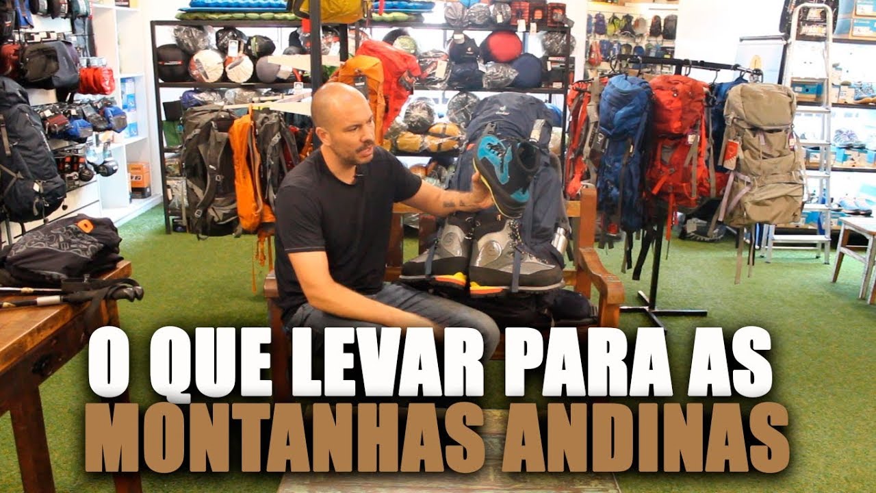 EQUIPAMENTOS PARA O CERRO EL PLOMO - O QUE LEVEI