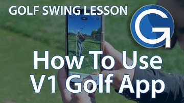 Learn 3 Golf Swing Checks Using V1 Golf App Video Tools
