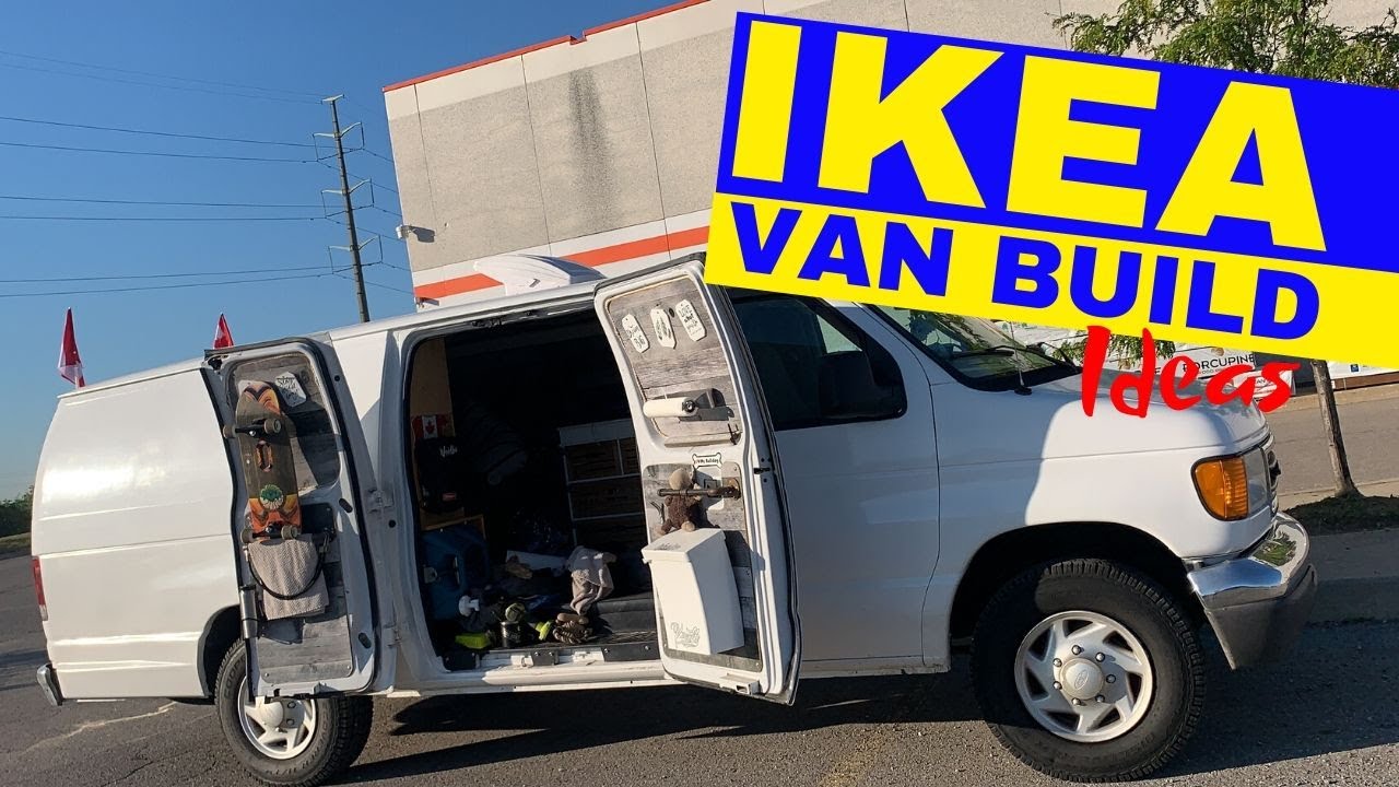 At Ikea | Cheap Van Build Ideas 