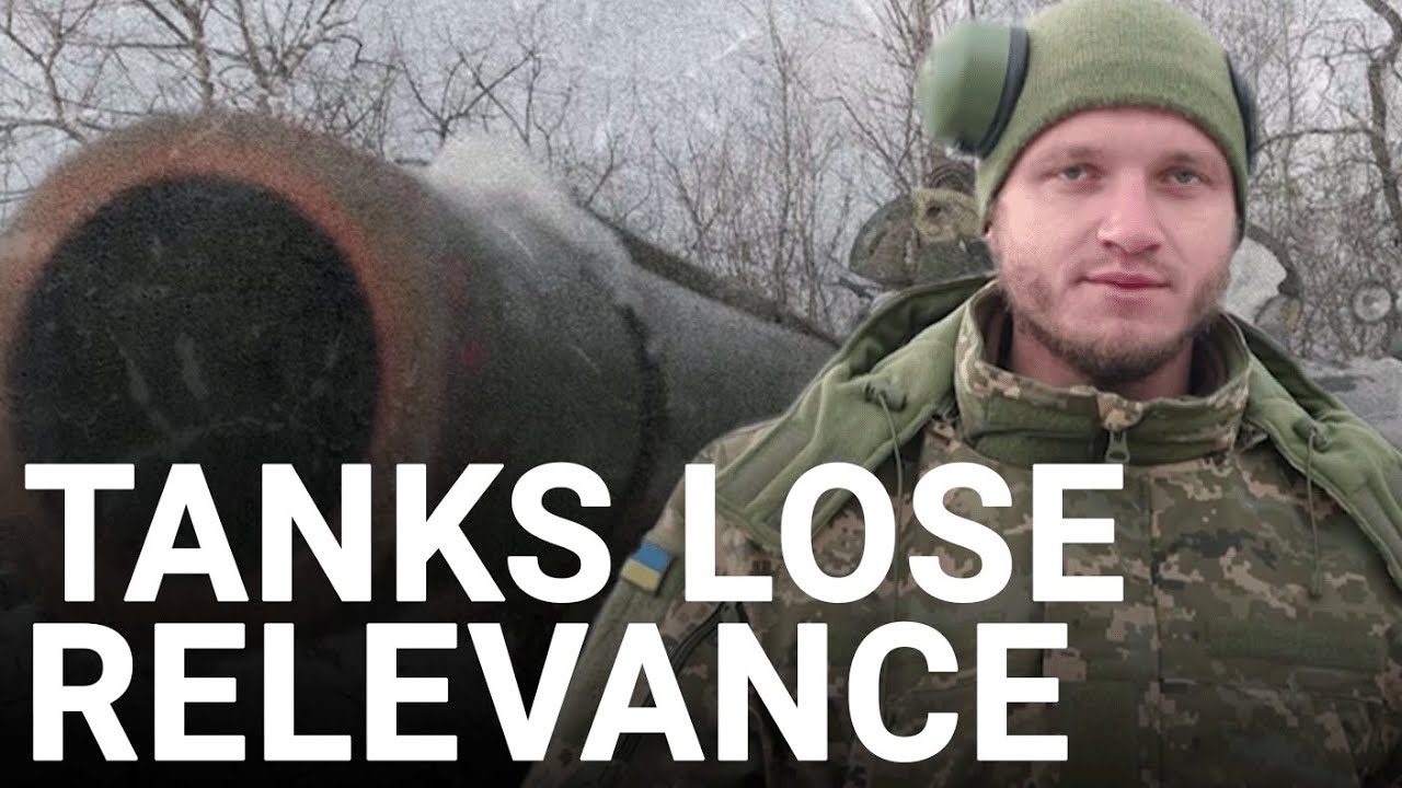 Ukrainian soldiers say tanks are ‘less relevant’ due to drone warfare ...