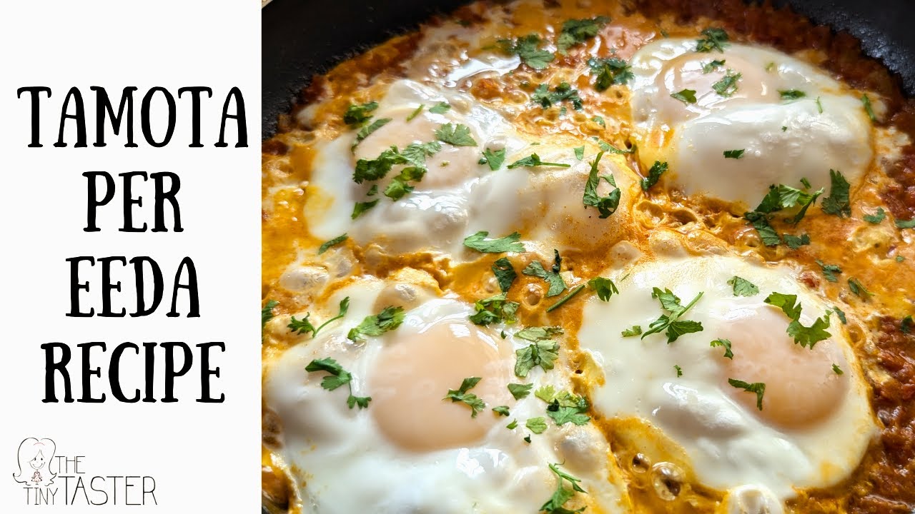 Tamota Per Eeda | Parsi Style Shakshooka | Parsi Recipe For Tomato Eggs | Tamota Per Eda