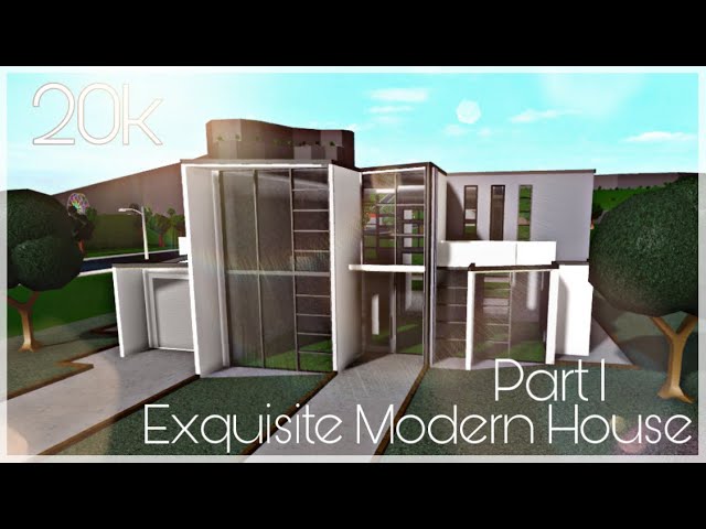 Bloxburg Modern Aesthetic Villa 185k Bloxburg House By Virloh - roblox bloxburg modern mansion 115k