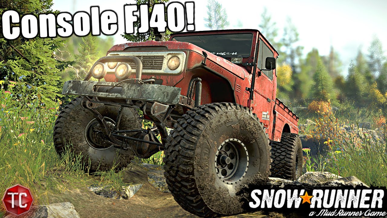 SnowRunner NEW, REALISTIC FJ40 TOYOTA LAND CRUISER!! (Console Friendly