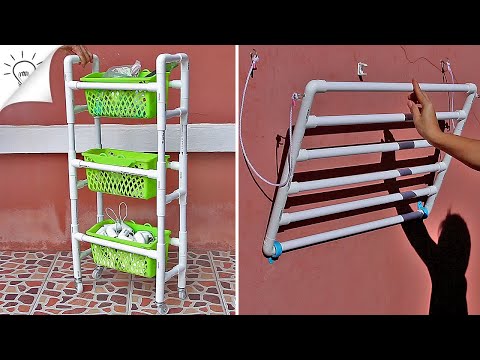 3 PVC Pipe Project Ideas - EP.3 | Thaitrick