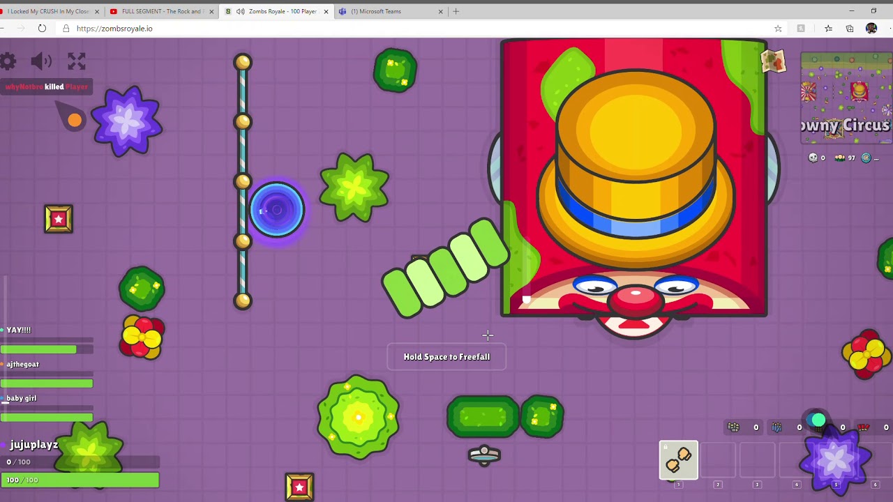 Zombs Royale played with ronaldomg and hacked jujuplayz account YouTube